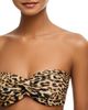 Norma Kamali Norma Kamali Johnny D Cheetah Print Bikini Top - 3