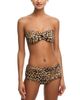 Norma Kamali Norma Kamali Johnny D Cheetah Print Bikini Top - 4
