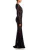 Norma Kamali Norma Kamali Lace Shirred Fishtail Gown - 5