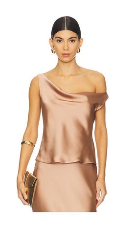Norma Kamali Norma Kamali Maria Drop Shoulder Top