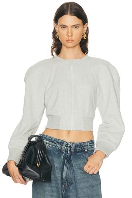 Norma Kamali Norma Kamali Oversized Crew Neck Bomber 1980s Jacket