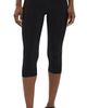 Norma Kamali Norma Kamali Pedal Pusher Capri Leggings Black - 1