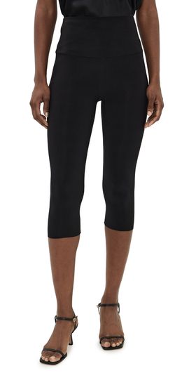 Norma Kamali Norma Kamali Pedal Pusher Capri Leggings Black