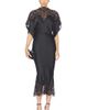 Norma Kamali Norma Kamali Reverse Obie Midcalf Dress With Lace - 1
