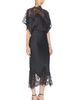 Norma Kamali Norma Kamali Reverse Obie Midcalf Dress With Lace - 2