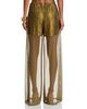 Norma Kamali Norma Kamali Sequin Mesh Boyfriend Elephant Sweatpants - 2