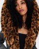 Norma Kamali Norma Kamali Shawl Collar Peplum Coat Heather Grey/Spotted Animal - 6