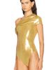 Norma Kamali Norma Kamali Sleeveless Cowl Neck Bodysuit - 4