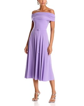 Norma Kamali Norma Kamali Sleeveless Cowl Neck Hooded Flared Dress