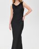 Norma Kamali Norma Kamali Sleeveless Low Back Drape Gown Black XL - 2