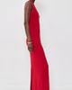 Norma Kamali Norma Kamali Sleeveless Maxi Dress Tiger Red - 4
