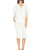 Norma Kamali Norma Kamali Sleeveless Oversized Fringe Jacket - 4