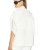Norma Kamali Norma Kamali Sleeveless Oversized Jean Jacket - 1