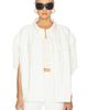 Norma Kamali Norma Kamali Sleeveless Oversized Jean Jacket - 2