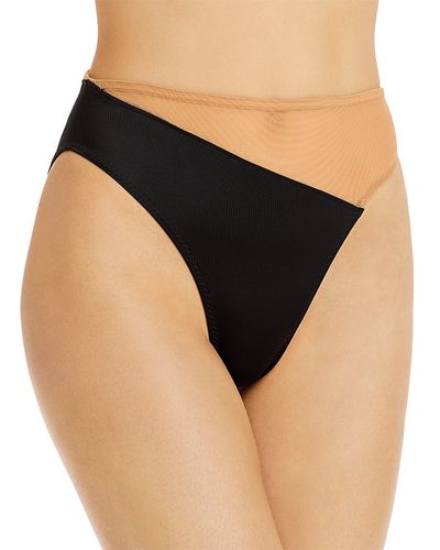 Norma Kamali Norma Kamali Snake Mesh Swim Bottom