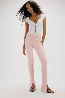 Norma Kamali Norma Kamali Spat High-Rise Pants