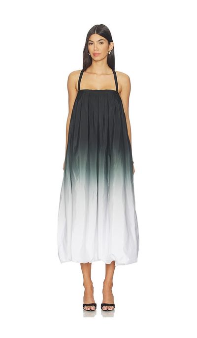 Norma Kamali Norma Kamali Strap Bubble Dress To Midcalf