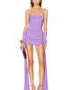 Norma Kamali Norma Kamali Strapless Bill Bow Pickleball Dress - 1