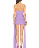 Norma Kamali Norma Kamali Strapless Bill Bow Pickleball Dress - 3