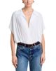 Norma Kamali Norma Kamali Super Os Boyfriend Neck Shirt Bodysuit - 1