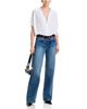 Norma Kamali Norma Kamali Super Os Boyfriend Neck Shirt Bodysuit - 2