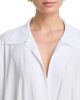 Norma Kamali Norma Kamali Super Os Boyfriend Neck Shirt Bodysuit - 5
