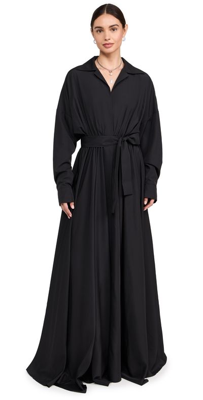 dresses for a black tie optional wedding Norma Kamali Dress Black main image 1