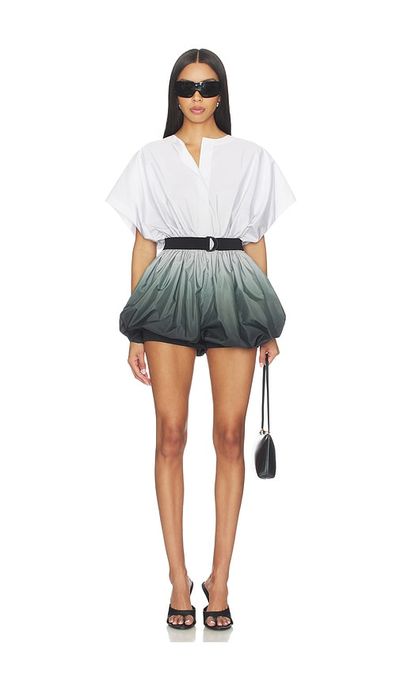 Norma Kamali Norma Kamali Super Oversized Sleeveless Puff Jumpshort