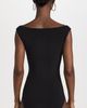 Norma Kamali Norma Kamali Tara Shirred Front Mio One Piece Black XL - 3