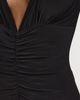 Norma Kamali Norma Kamali Tara Shirred Front Mio One Piece Black XL - 6
