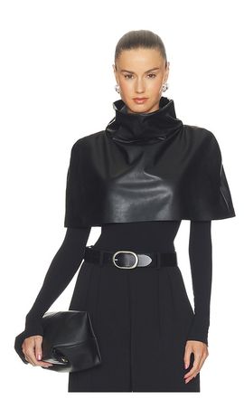Norma Kamali Norma Kamali Turtle Capelet