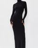 Norma Kamali Norma Kamali Turtle Maxi Dress Black - 2