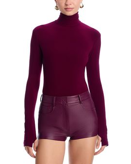 Norma Kamali Norma Kamali Turtleneck Thumb Hole Top