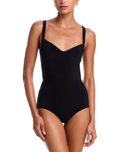Norma Kamali Norma Kamali Vogue Open Back Swimsuit