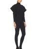 Norma Kamali Norma Kamali Wing Sleeve Open Back Bow Neck Catsuit - 2