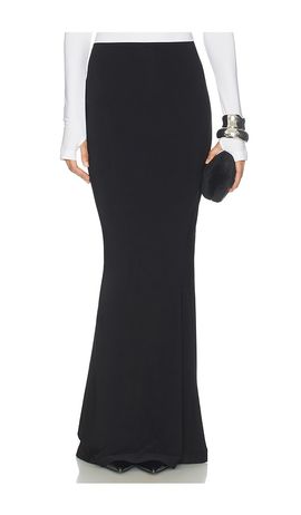 Norma Kamali Norma Kamali x Lifestyle Obie Long Skirt