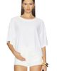 Norma Kamali Norma Kamali x Lifestyle Short Sleeve Boxy Top - 1
