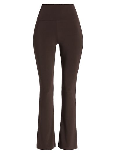 Norma Kamali Women's High-Waisted Boot-Cut Pants