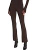 Norma Kamali Women's High-Waisted Boot-Cut Pants - 3