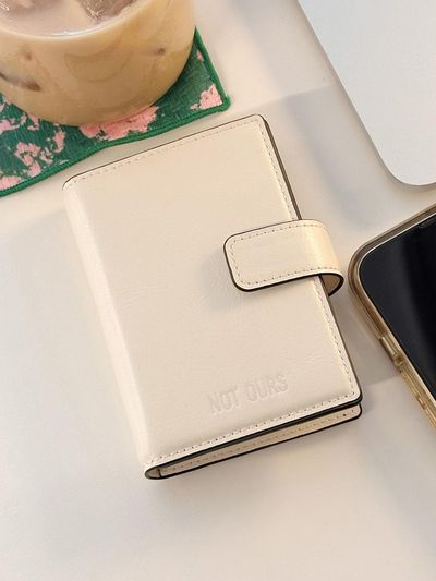 NOT OURS Fur Card Holder II [Light Brown]