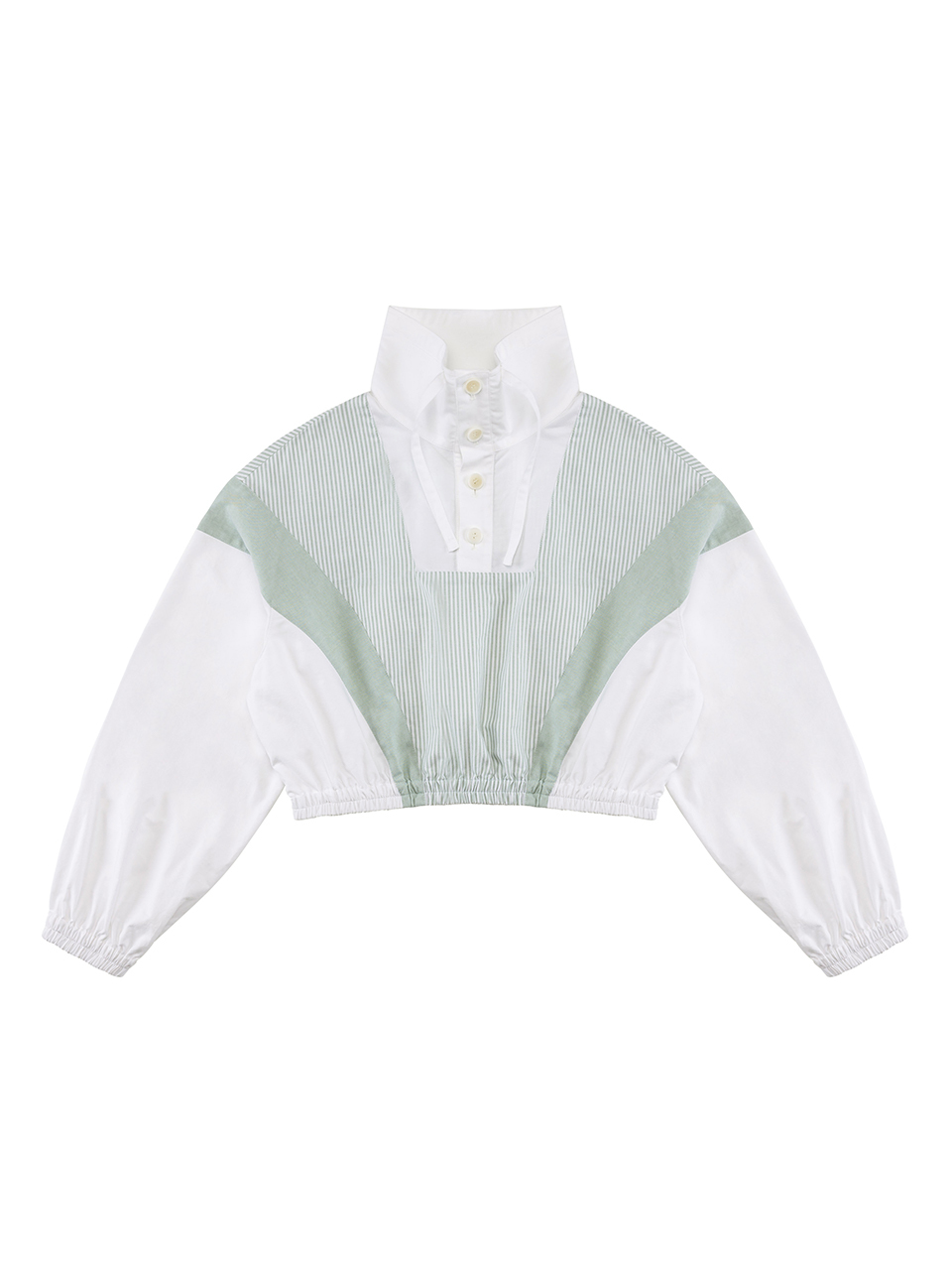 NOT OURS Oxford Color Blocked Anorak