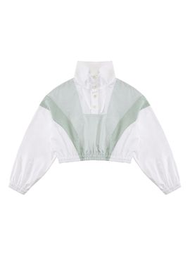 NOT OURS Oxford Color Blocked Anorak
