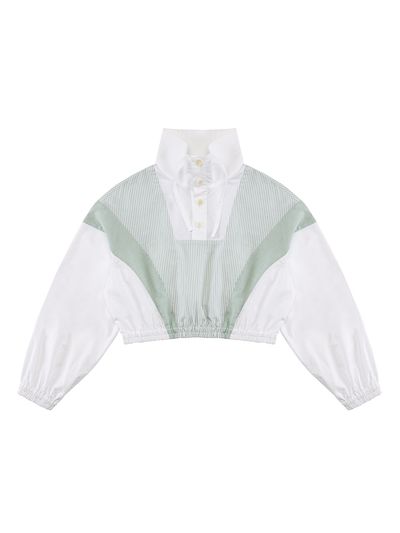 NOT OURS Oxford Color Blocked Anorak