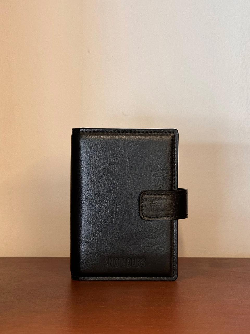 NOT OURS Rea Cactus II Card Holder [Black]