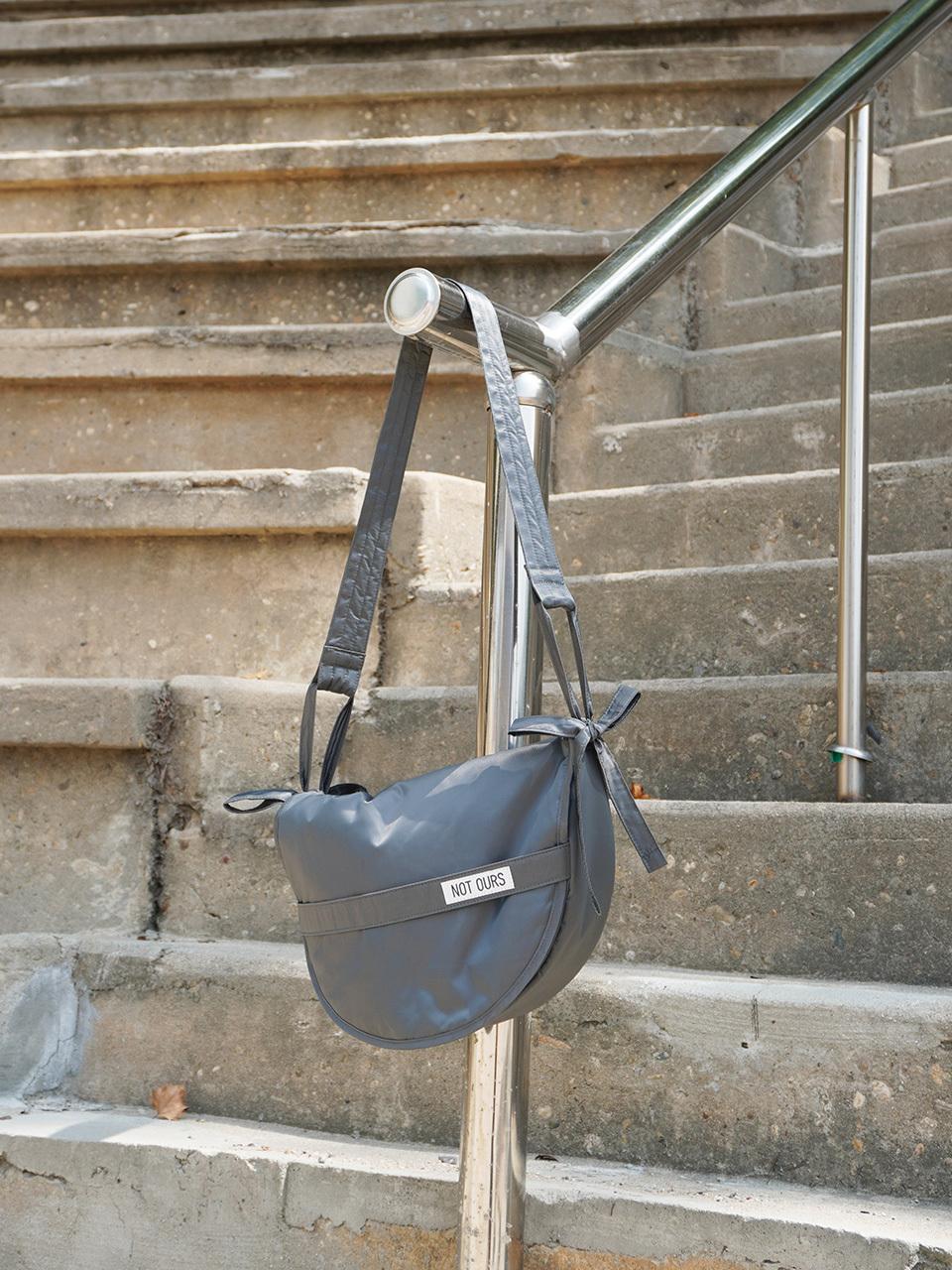 NOT OURS Recycled Nylon Bandal Bag [Forest Grey]