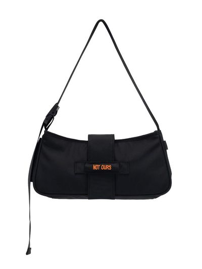 NOT OURS Recycled Nylon Utility Mini Bag [Black]