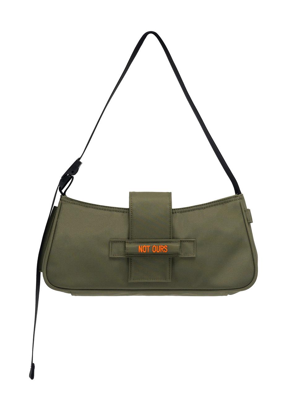NOT OURS Recycled Nylon Utility Mini Bag [Green]