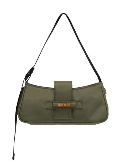 NOT OURS Recycled Nylon Utility Mini Bag [Green]