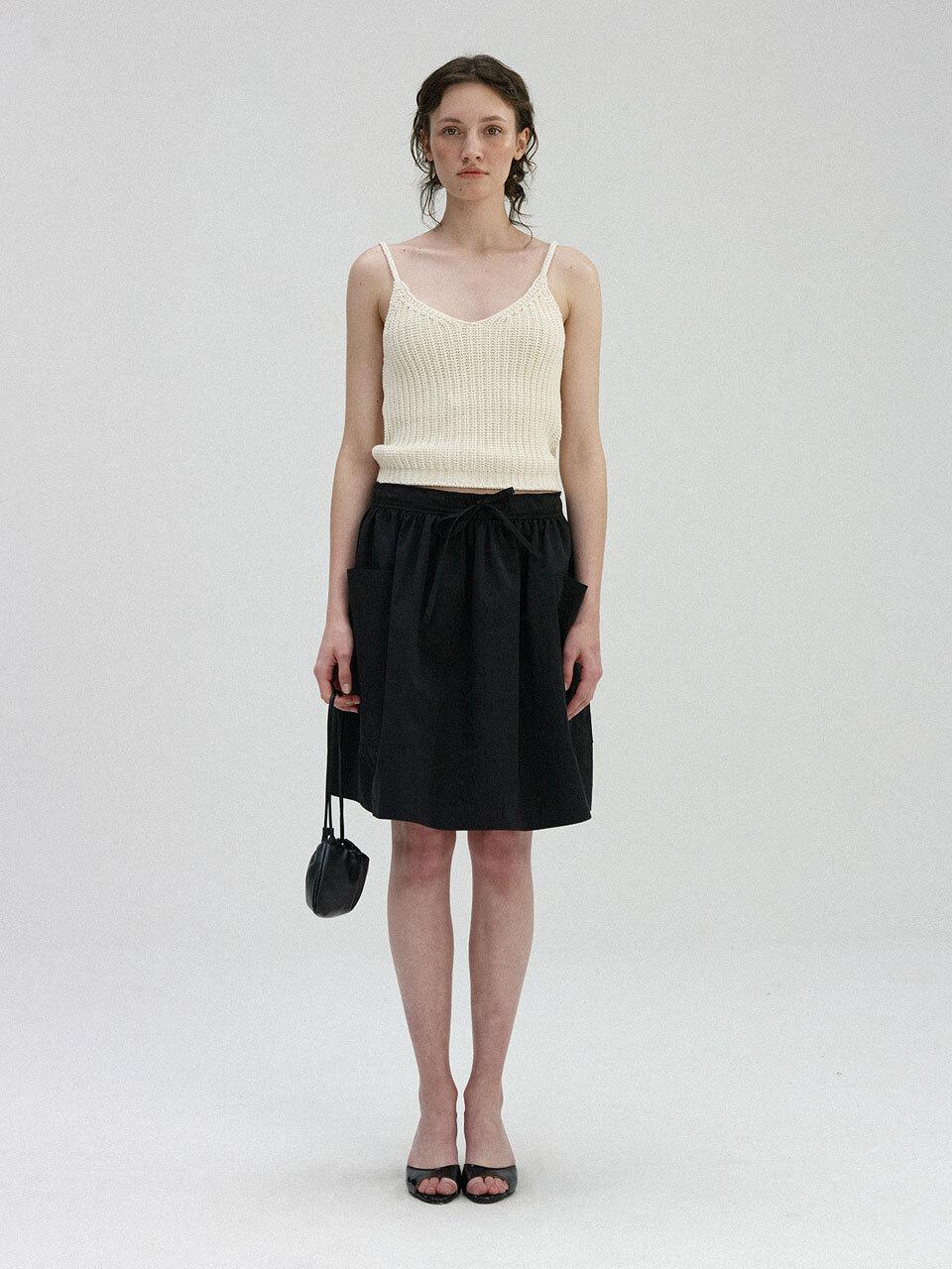 NOTHING WRITTEN Casali Flare Skirt - Black