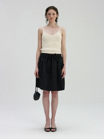 NOTHING WRITTEN Casali Flare Skirt - Black